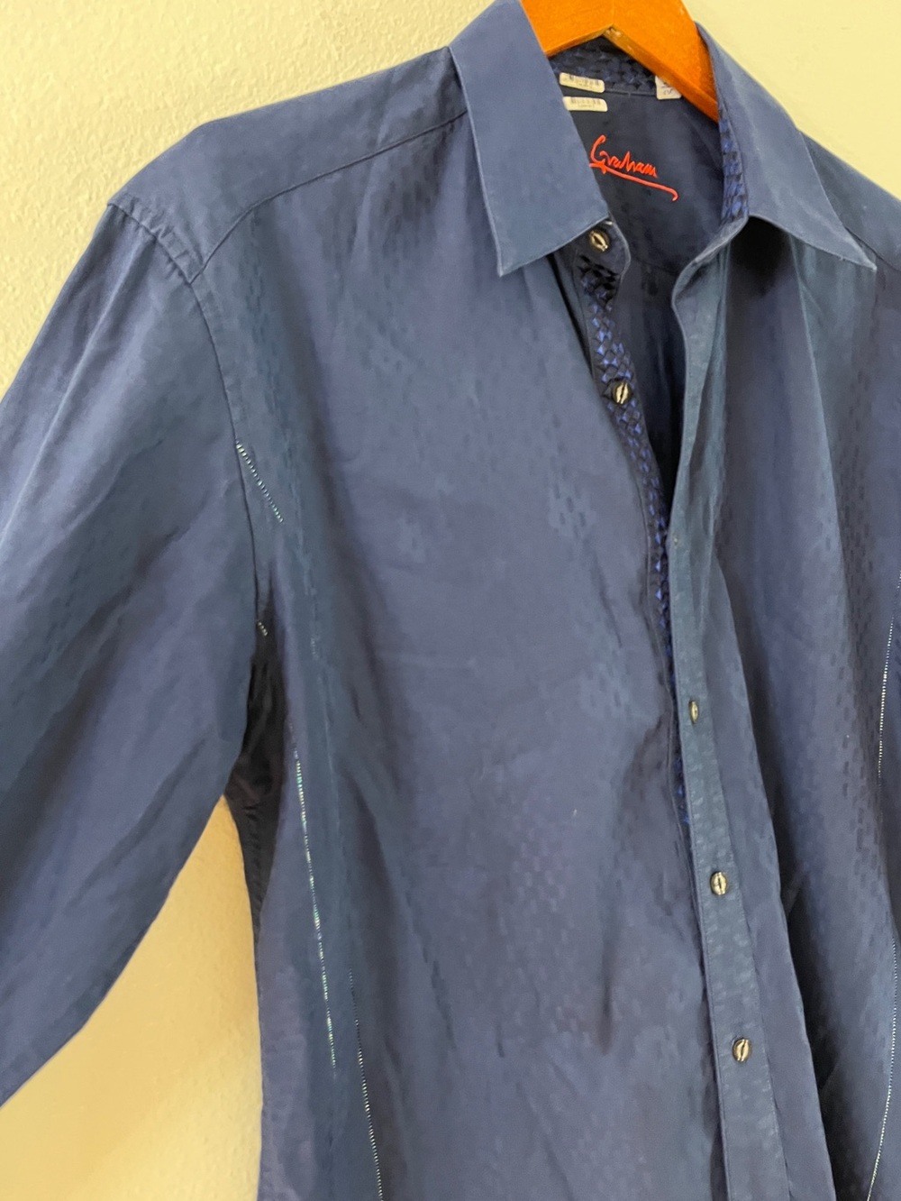 Robert Graham Deep Navy Long-Sleeve Shirt